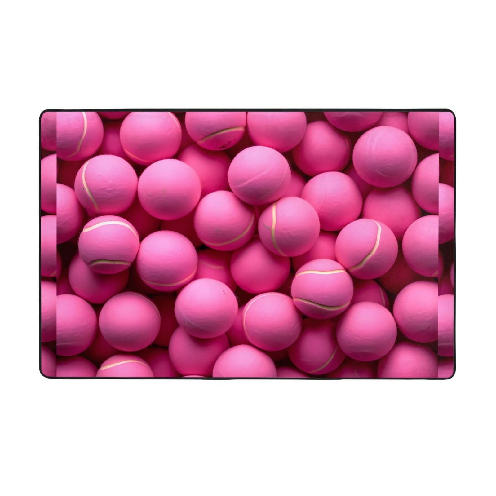 Tapis tennis rose vif résistant pour sol de salle de jeux