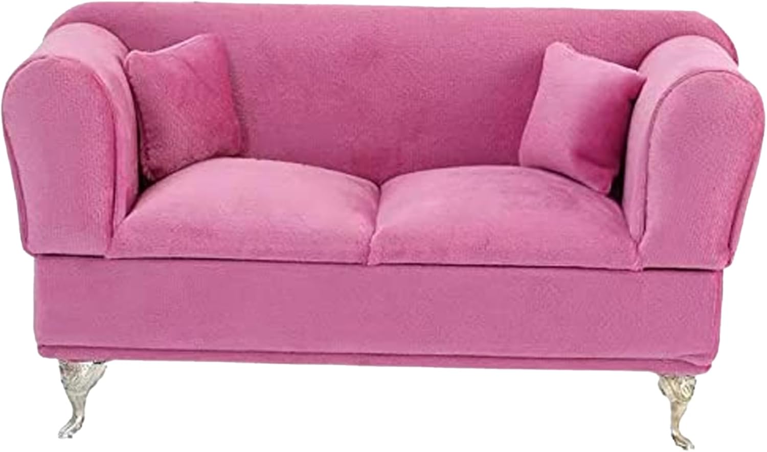 Jewelry Box Couch,Miniature Sofa Velvet Chair,Sofa Flip Open Compartments Jewelry Display Storage Case,Dustproof Doll Couch with Earrings Necklace Bracelet Storage Box for Women Girls(1)