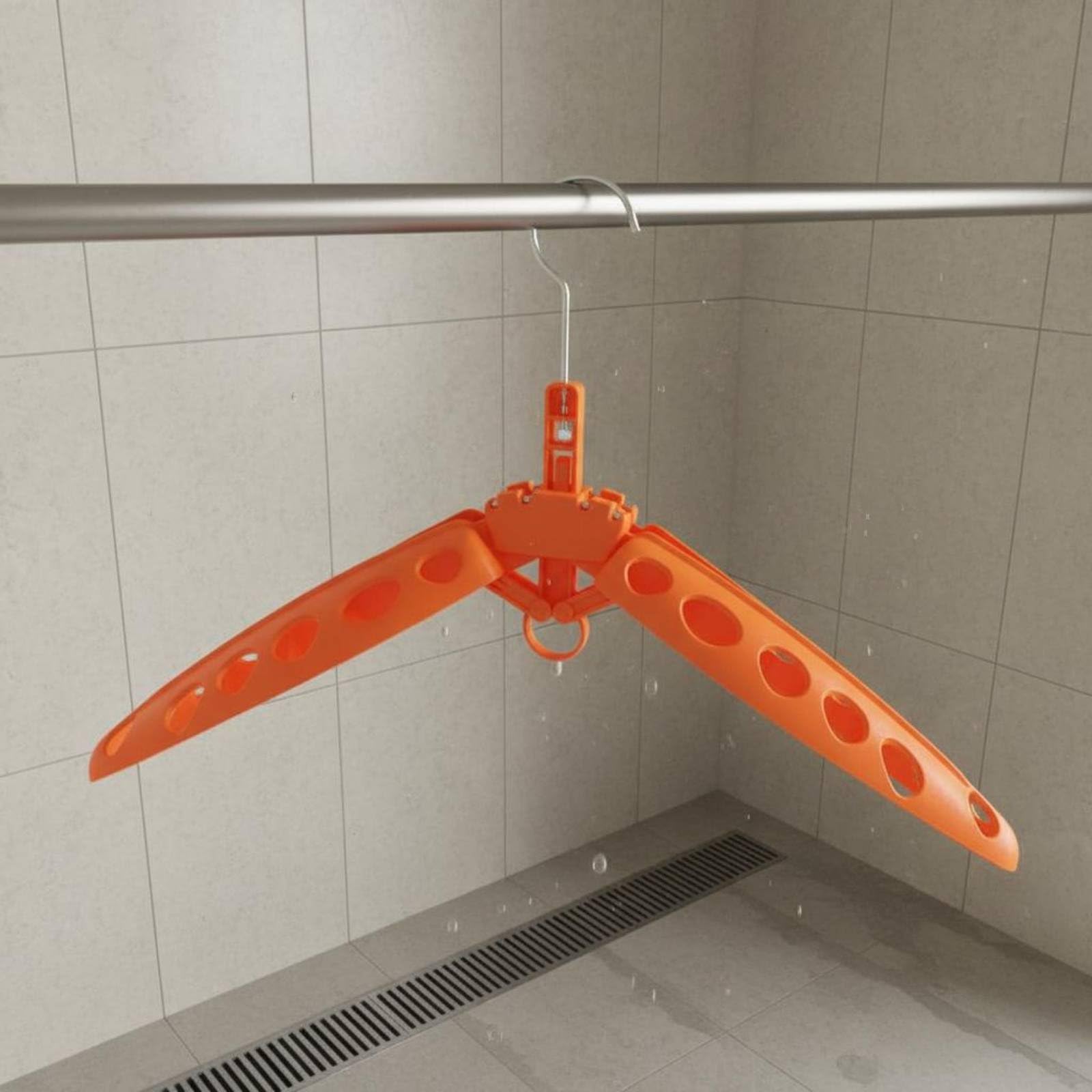 Harilla Cintre Combinaison de Plongée Cintre Porte-équipement Support Déshydratant Pliable pour Accrocher Combinaisons Détendeurs et Vestes Plastique Solide, Vert