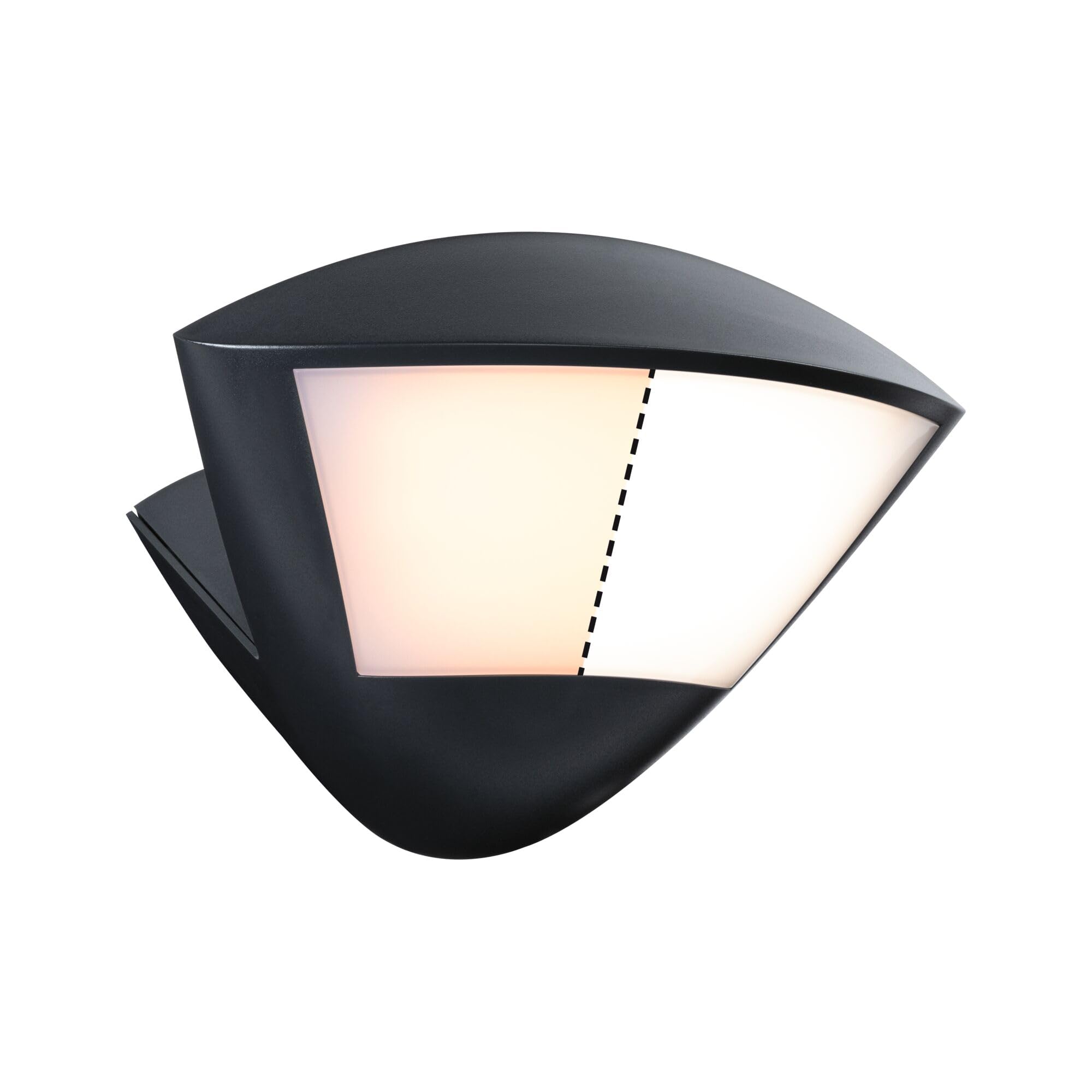 Paulmann 94864 LED Outdoor wall luminaire Zigbee 3.0 Skyla Motion Sensor Insect-Friendly IP44 226x164mm Tunable Warm 10W 840lm 230V Anthracite alu.
