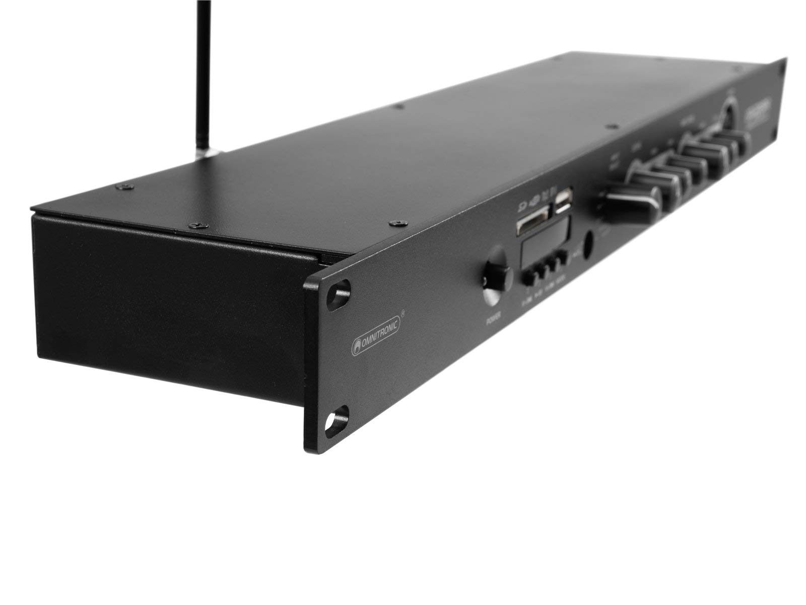 OMNITRONIC EP-220PR Vorverstärker mit MP3-Player, Bluetooth und FM-Radio