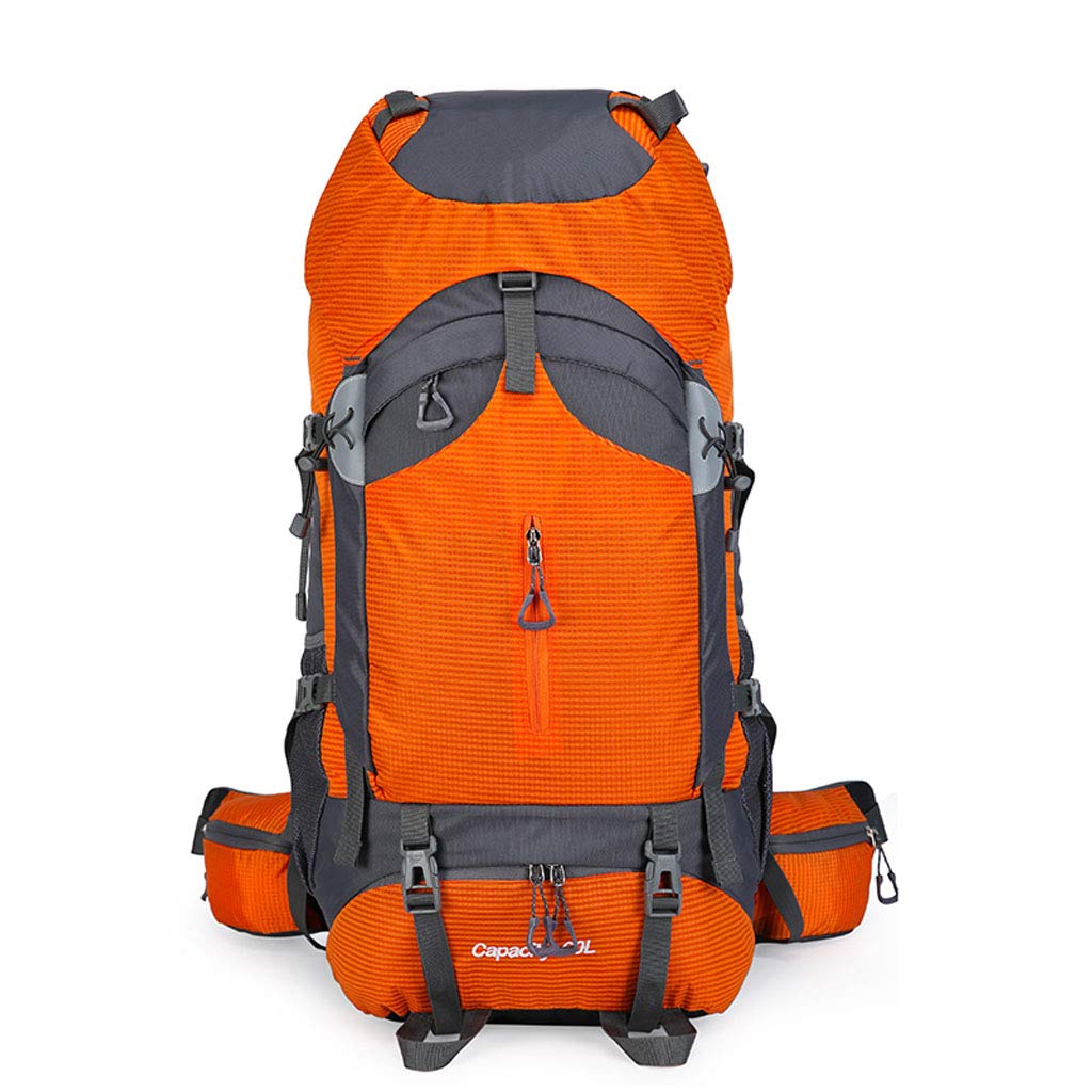 Senderismo Mochila 60L - Senderismo Mochila de Viaje Ligero, Impermeable, portátil y Transpirable Cubierta Compartimiento para portátil para Caminatas de Viaje Camping para Hombres y Mujeres