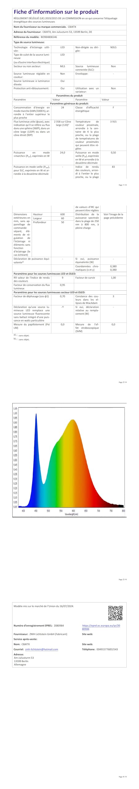 CBJKTX Plafoniera LED Lampada da Soffitto 24W Moderna 4000K Bianco Naturale | Pannello LED Luce illuminazione interni per casa garage camera da letto corridoio e cucina - 60CM