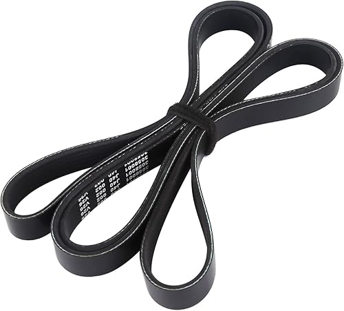 Miniatura 4 de MOCA 6PK2210 EPDM - Correa serpentina compatible con Malibu 3.1L y 02 S10 4.3L & 05 Dodge Durango 3.7L y 19 Genesis G80 5.0L