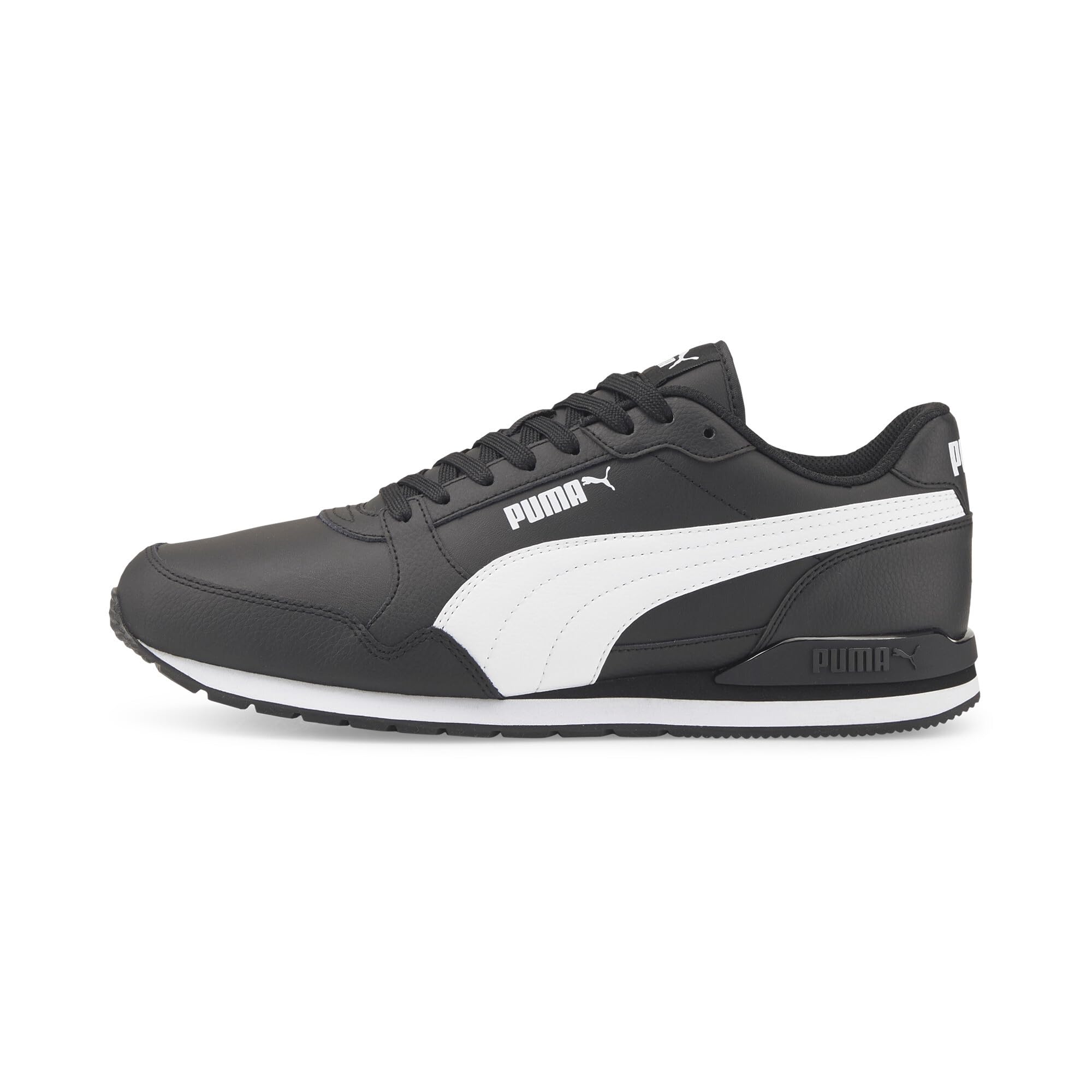 PUMA Unisex St Runner V3 L Turnschuhe, Puma Black Puma White, 40.5 EU