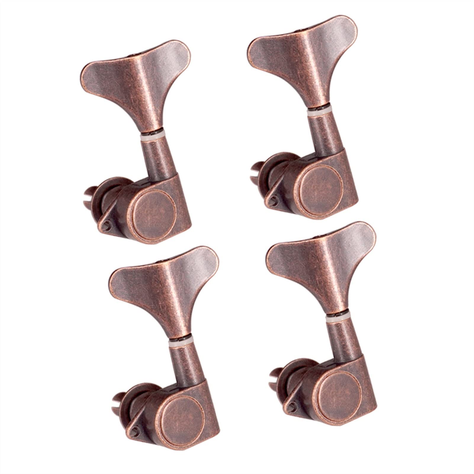 Stimmwirbel Gitarrensaiten Packung Von 4 Bass Tuning Pegs Keys Maschinenkopf Tuner Für Bass Lila Bronze 4L Zinklegierung Feststoff