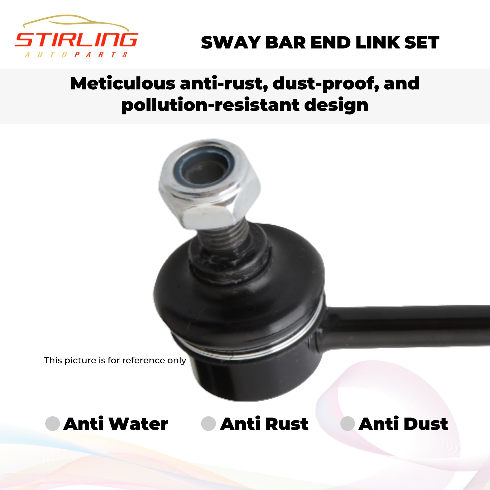 2×Front Stabilizer Sway Bar Links For Buick LaCrosse Chevry Pontiac