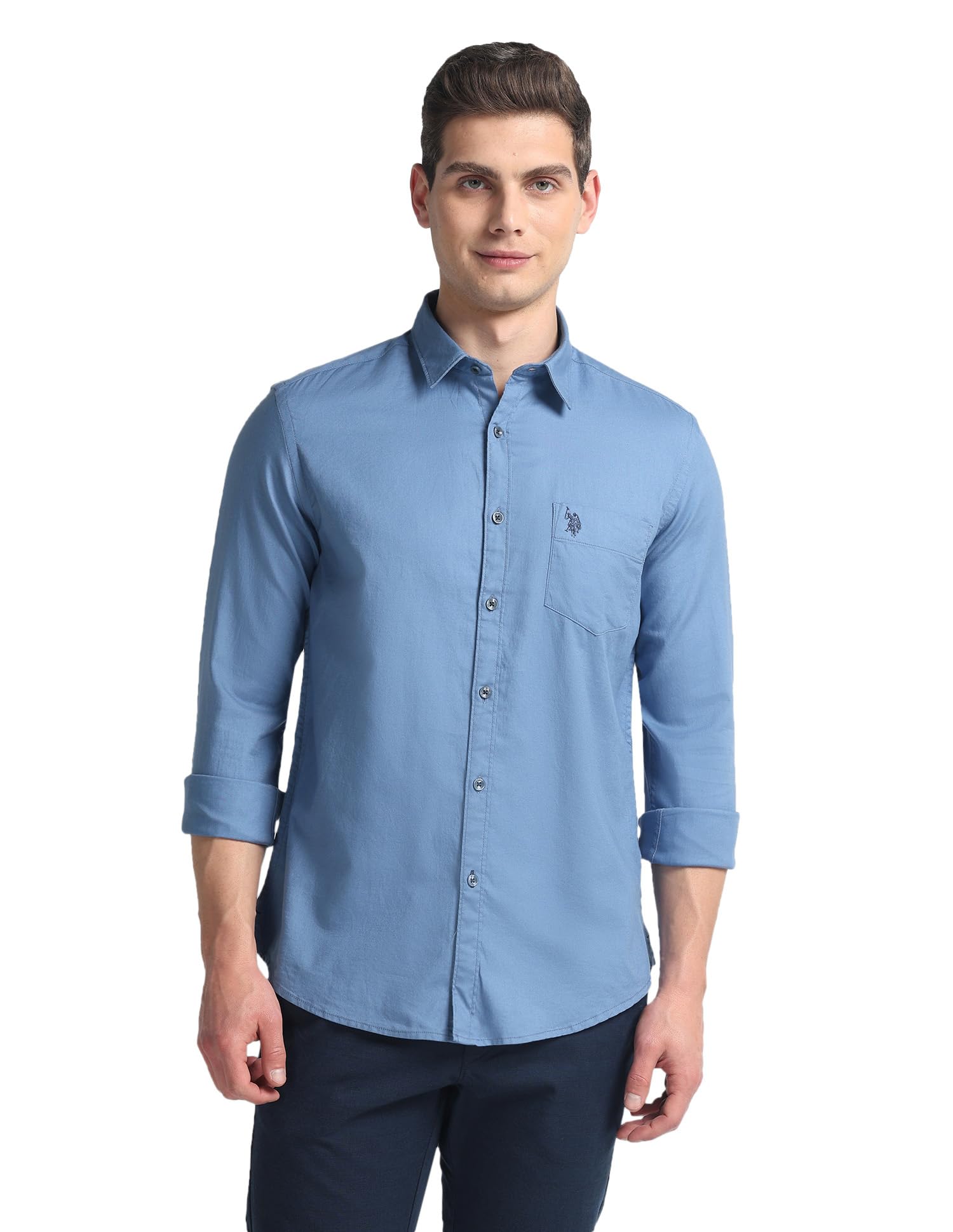 Men's Cotton Slim Fit Shirt-image-18