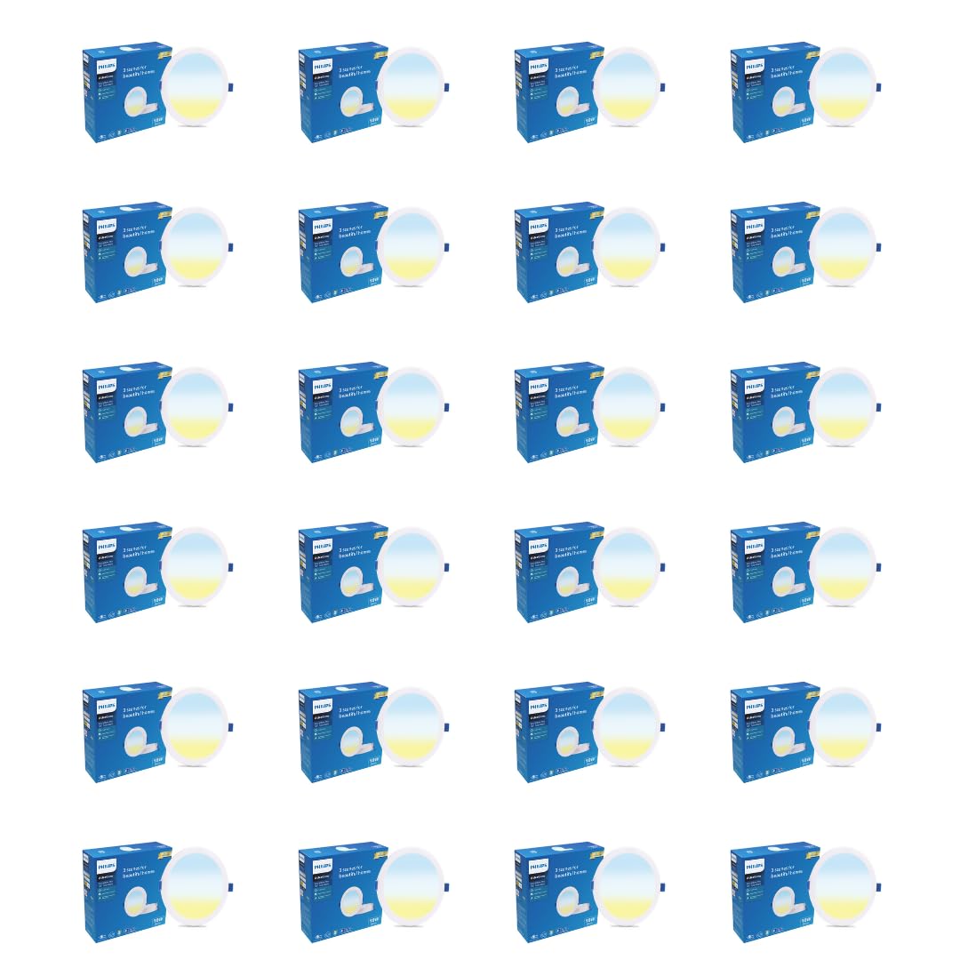 Philips 10W LED Ceiling Light - 3-in-1 Color Options -7