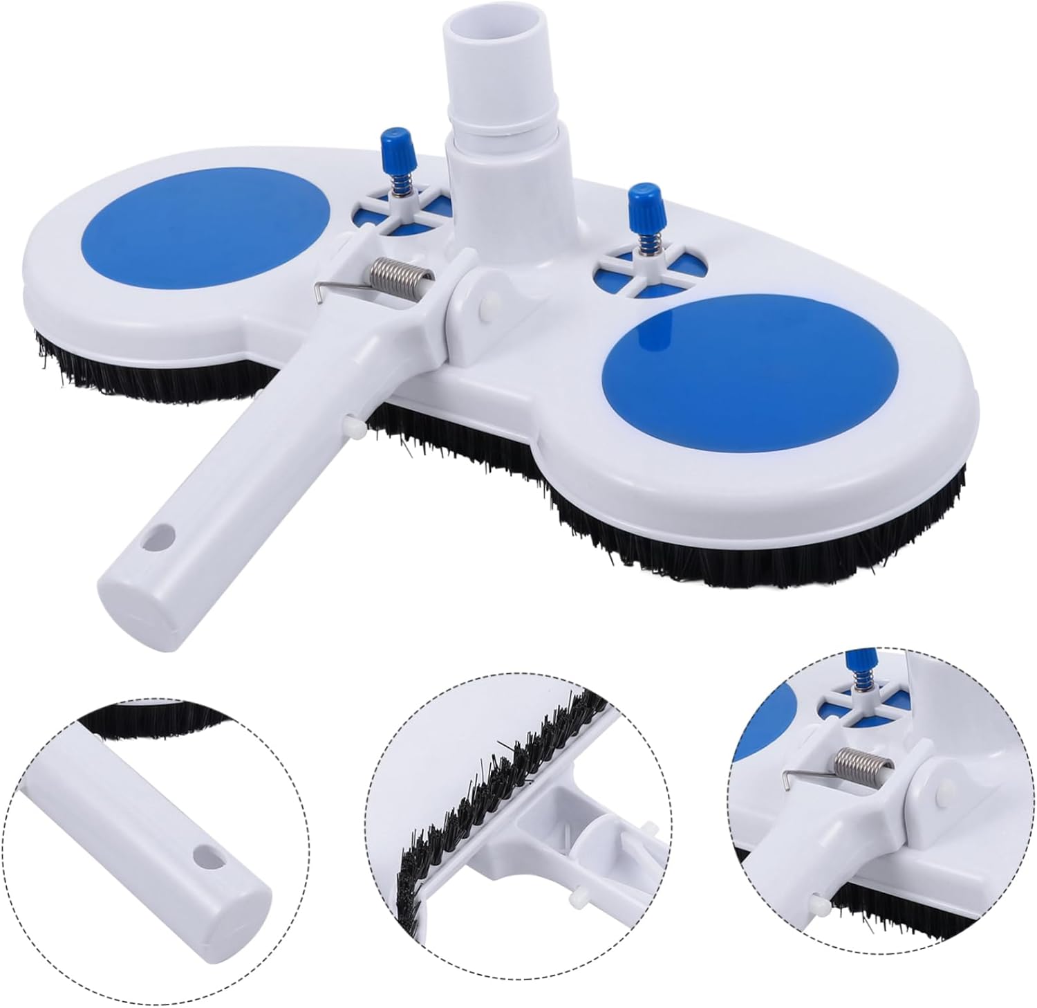 SUPVOX 1pc Pool Cleaning Tool Swimming Pool Cleaning Brush for Effortless Debris Removal from Bottom and Walls