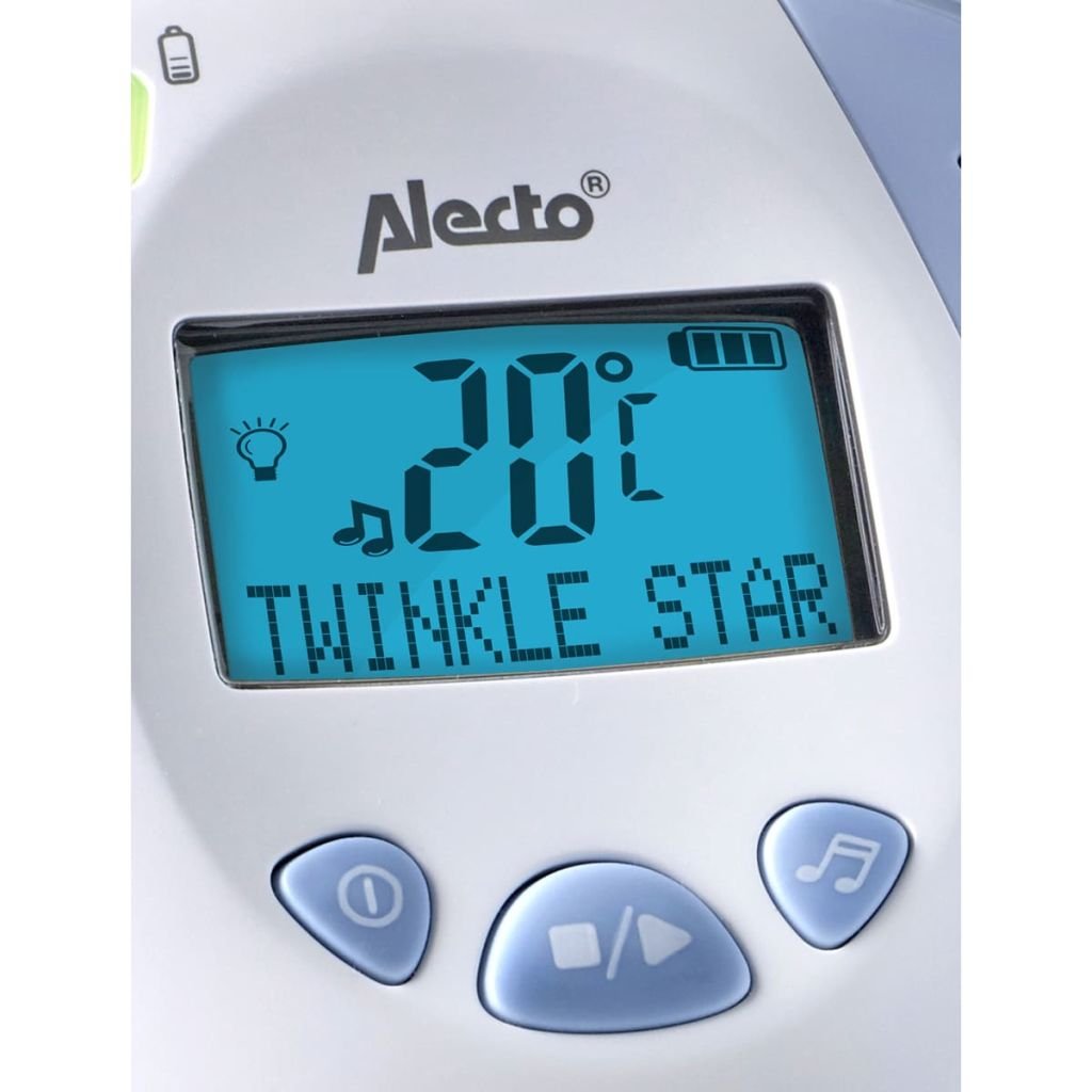 Alecto Bambino DBX-88 ECO DECT Baby Monitor Audio Babyphone con Connessione Sicura