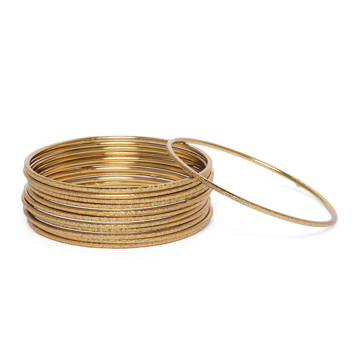 ACCESSHER Jewellery Traditional antique gold Plated Bangles for Girls and Women pack of 12 (B08KZQ9TM5) Amazon Price History, Amazon Price Tracker