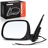 A-Premium Driver Side Power Door Mirror - Compatible with Toyota RAV4 2009 2010 2011 2012 - Non-Heated Folding Black Outside Rear View Mirror - Built in Japan
