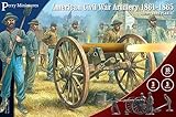 28mm scale Hard Plastic Miniatures 3 guns, 3 limbers and 18 crew plus bases Molded in gray Models and games are supplied unpainted and may require assembly or preparation before play. Any scenery, paint, or glue is not included.