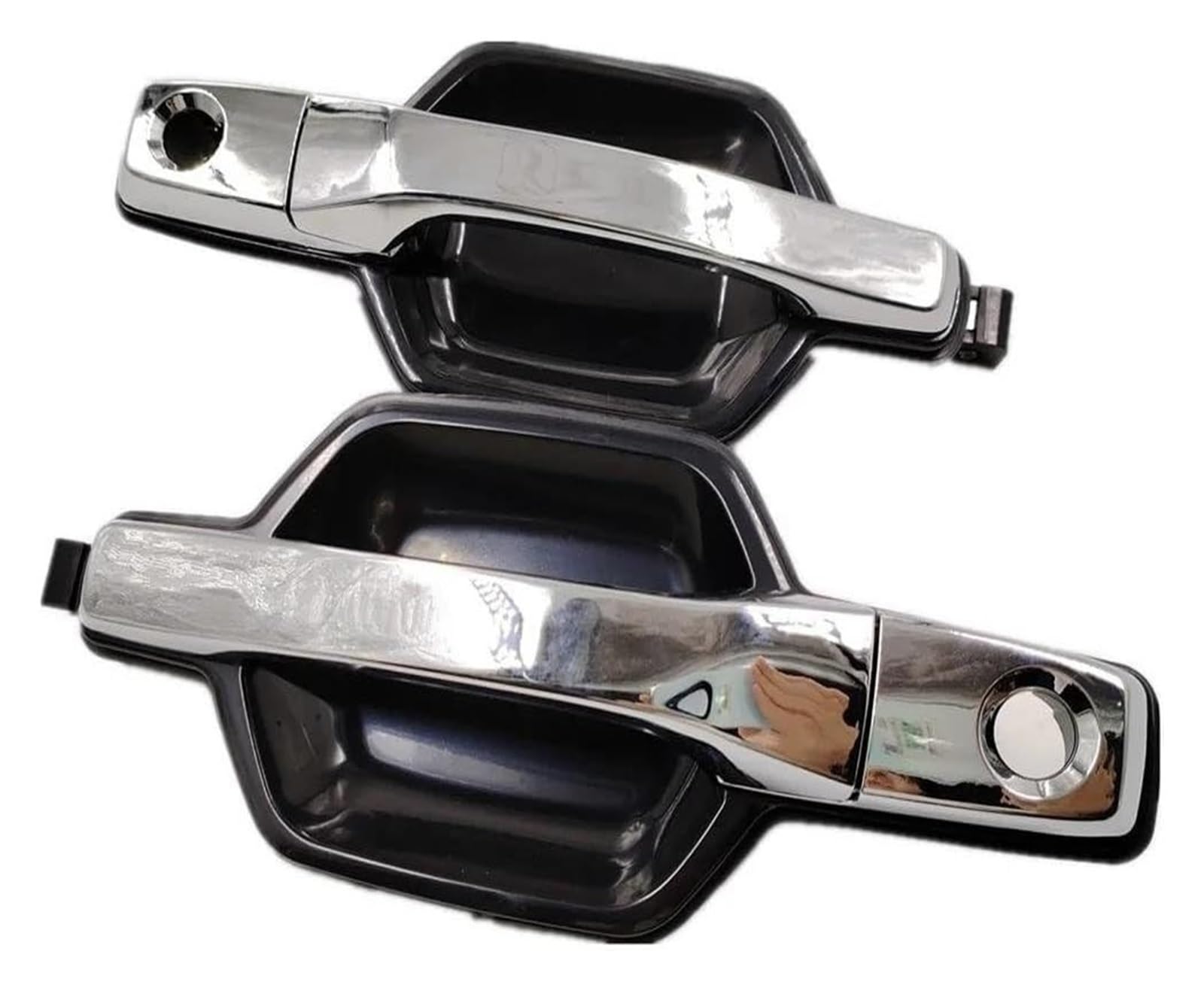 Qwqthgs Chrome Car Exterior Door Handle Cap For Montero 2001-2006 For Pajero 1999 5716A359xa Mr970425 Exterior Outside Door Handle(,Front Left)