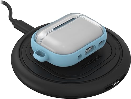 Miniatura 4 de OtterBox - Funda AirPods Pro, 2ª generación - Funda protectora transparente con mosquetones, compatible con carga inalámbrica (Regency)