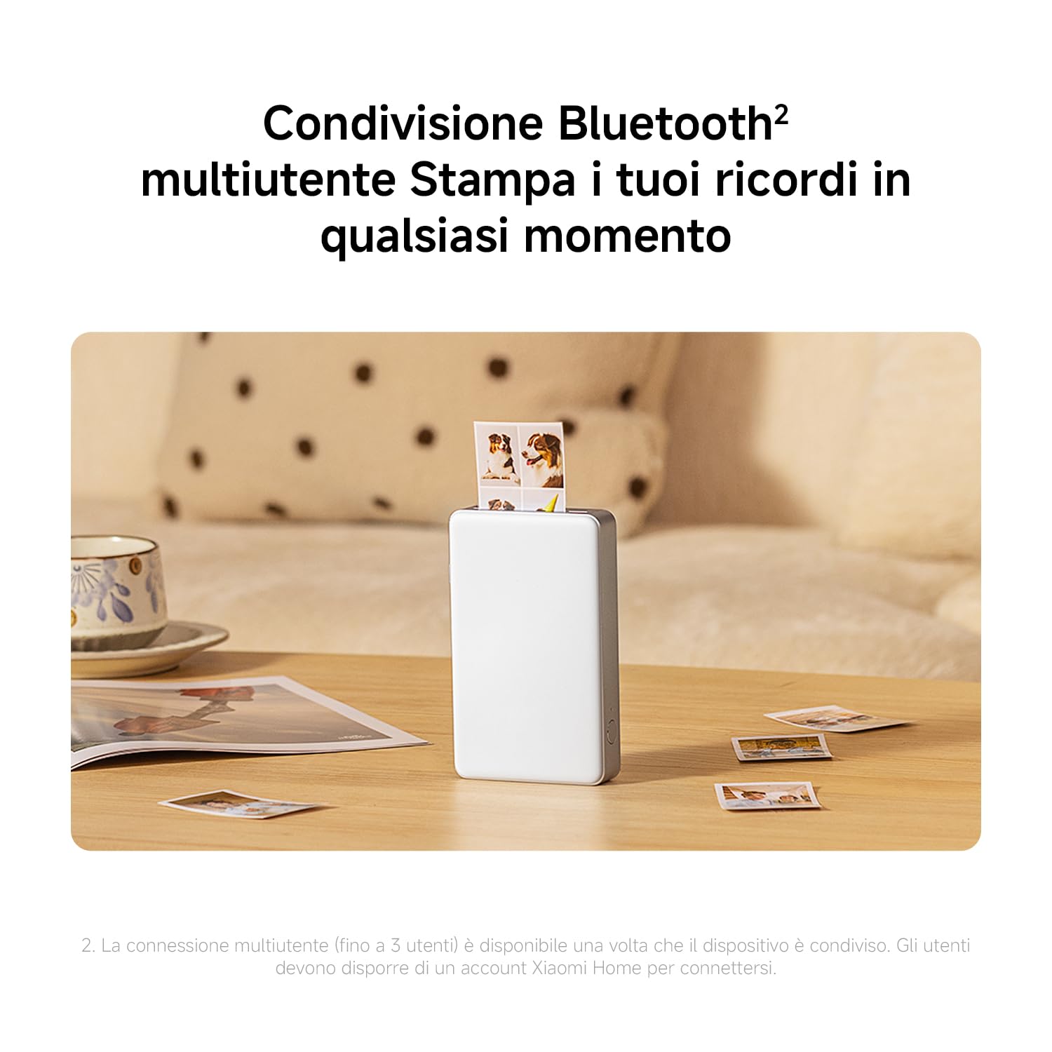 XIAOMI Portable Photo Printer Pro, High Resolution and Fast