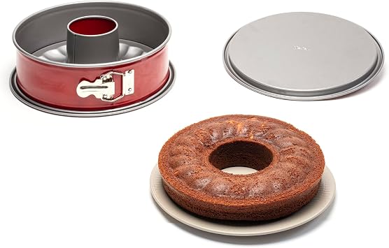 Tefal DeliBake Savarin Cake Mold - Red - 28 cm