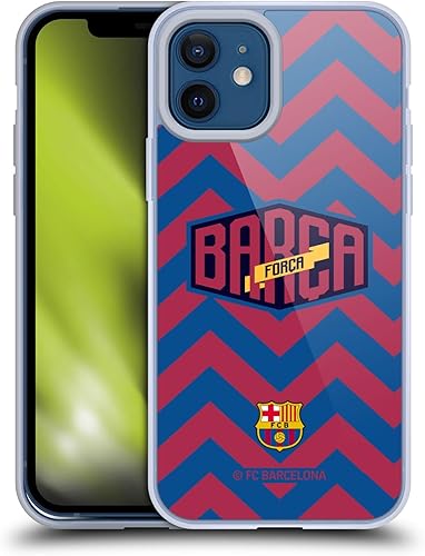Miniatura 8 de Head Case Designs Officially Licensed FC Barcelona Pattern Forca Barca Soft Gel Case Compatible with Apple iPhone 15 Plus