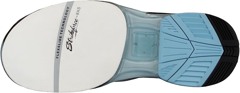 KR Strikeforce TPC Hype Right Hand Unisex Performance Bowling Shoe with Interchageable Heel & Slide Pad on Sliding Shoe