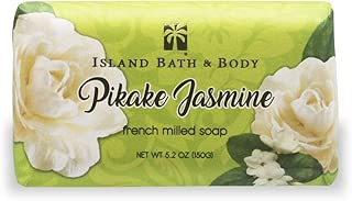 Island Bath and Body Pikake Jasmine 5.2 oz Hawaiian French Milled Soap - coolthings.us
