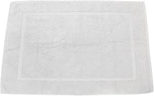 Tappeto In Spugna Di Puro Cotone Tinta Unita - Perla - Foto 11