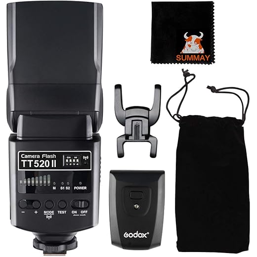 Godox TT520ii Flash Speedlite GN33