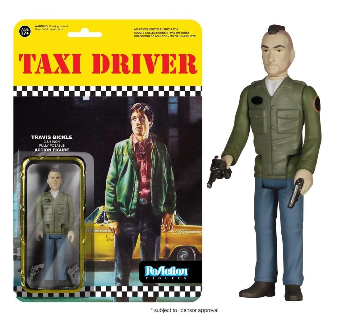 トラヴィス・ビックル ReAction Figures タクシードライバー Amazon.com: Funko Reaction: Taxi Driver - Travis Bickle