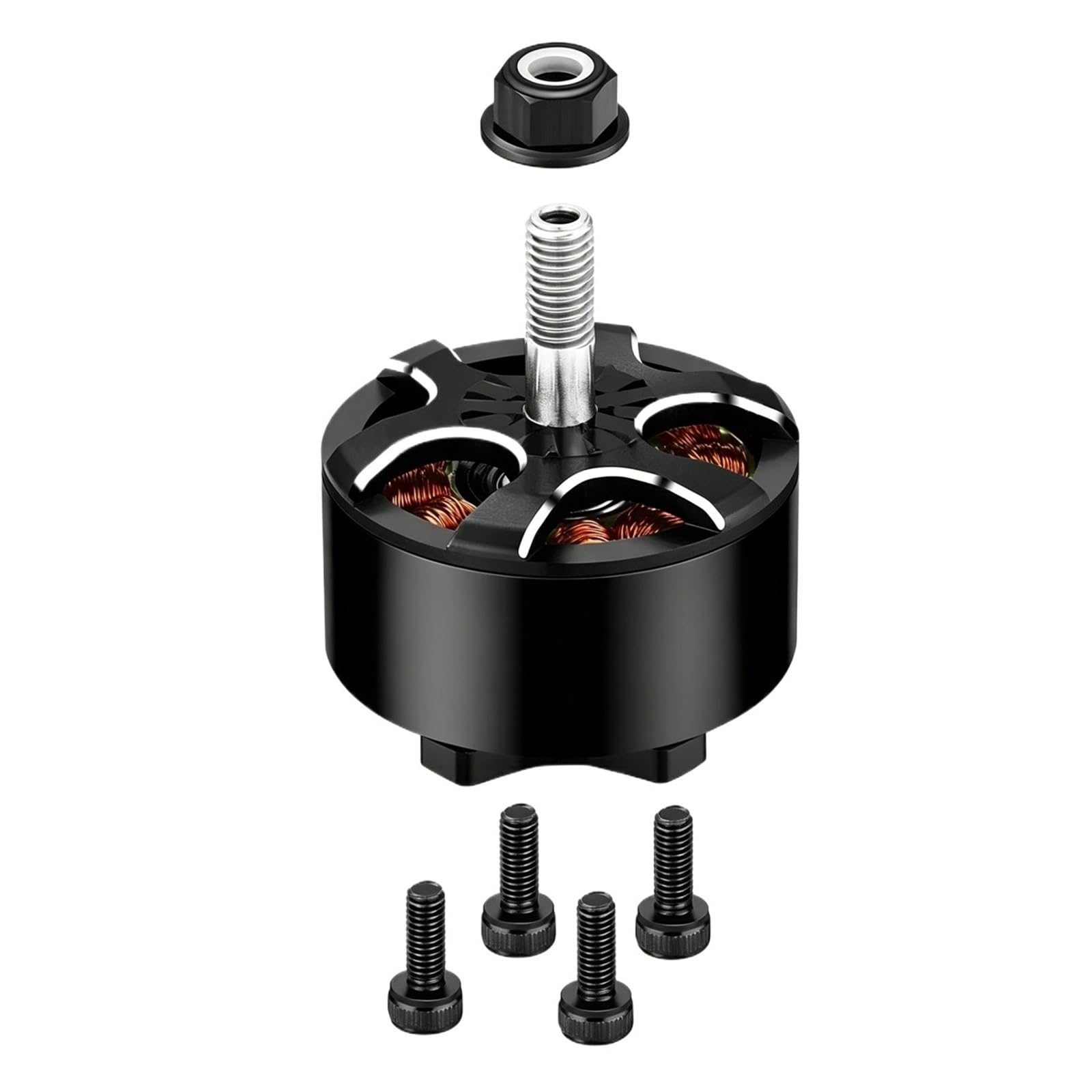 2807 2812 Motore Brushless Nero Multi KV 3-5S(4 pc 2807 1700KV)