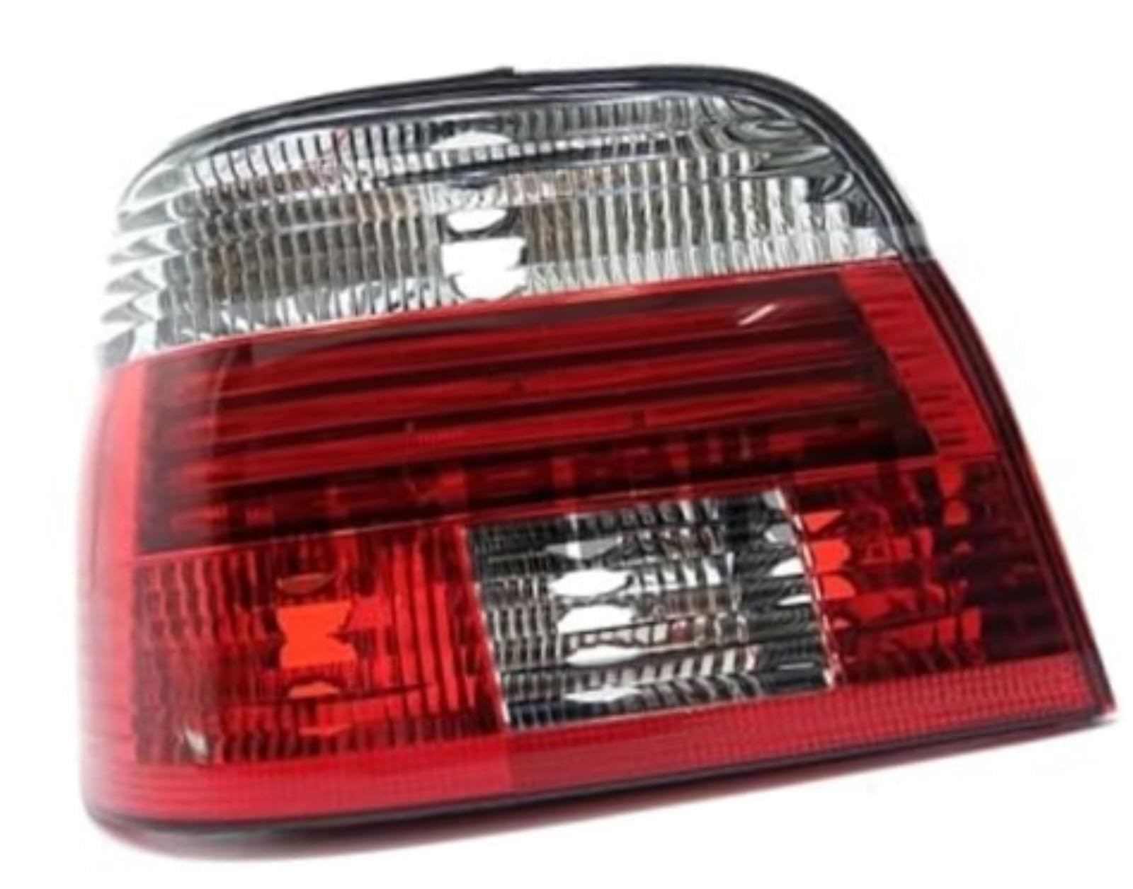 Dla BMW 5, dla serii E39 1998-2003 światło tylne samochodu tylny zderzak hamulec serwisowy kierunkowskaz światło cofania montaż Lampka sygnalizacyjna w lusterku bocznym (Red White Right)