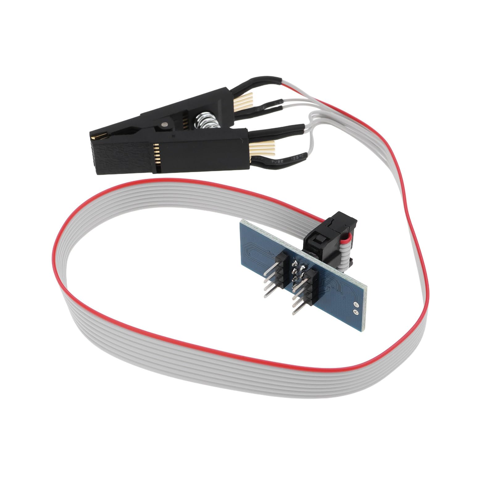 LT Easiyl SOIC16 SOP16 to DIP8 Test Clip Programmer Adapter Board Cable for EEPROM BIOS IC Programming and Reading