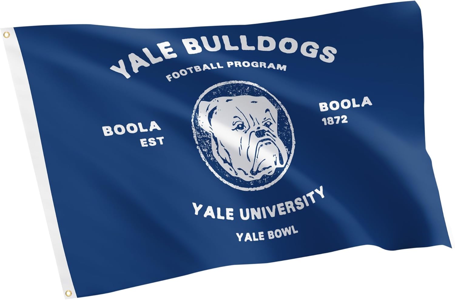 Desert Cactus Yale University Flag Bulldogs Banners 100% Polyester Indoor Outdoor 3x5 feet Flags (Design Vintage B)