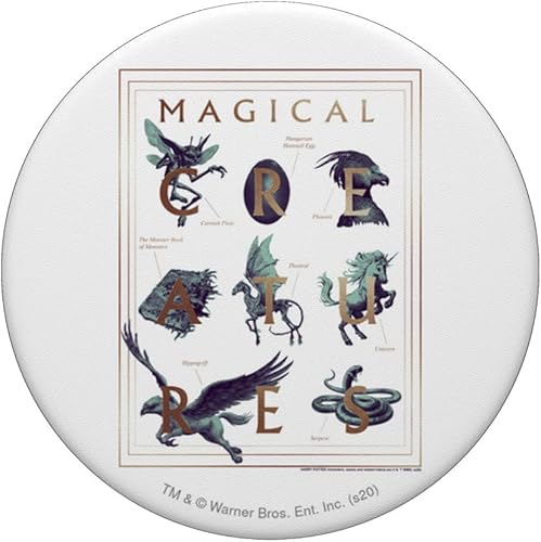 Miniatura 3 de Harry Potter Magical Creatures - Funda para libro con soporte y agarre para teléfonos y tabletas, Negro