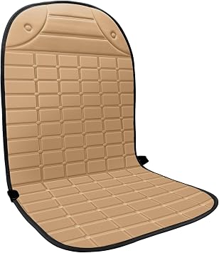 Seat Cushion Winter Cover for Back and Seat Khaki