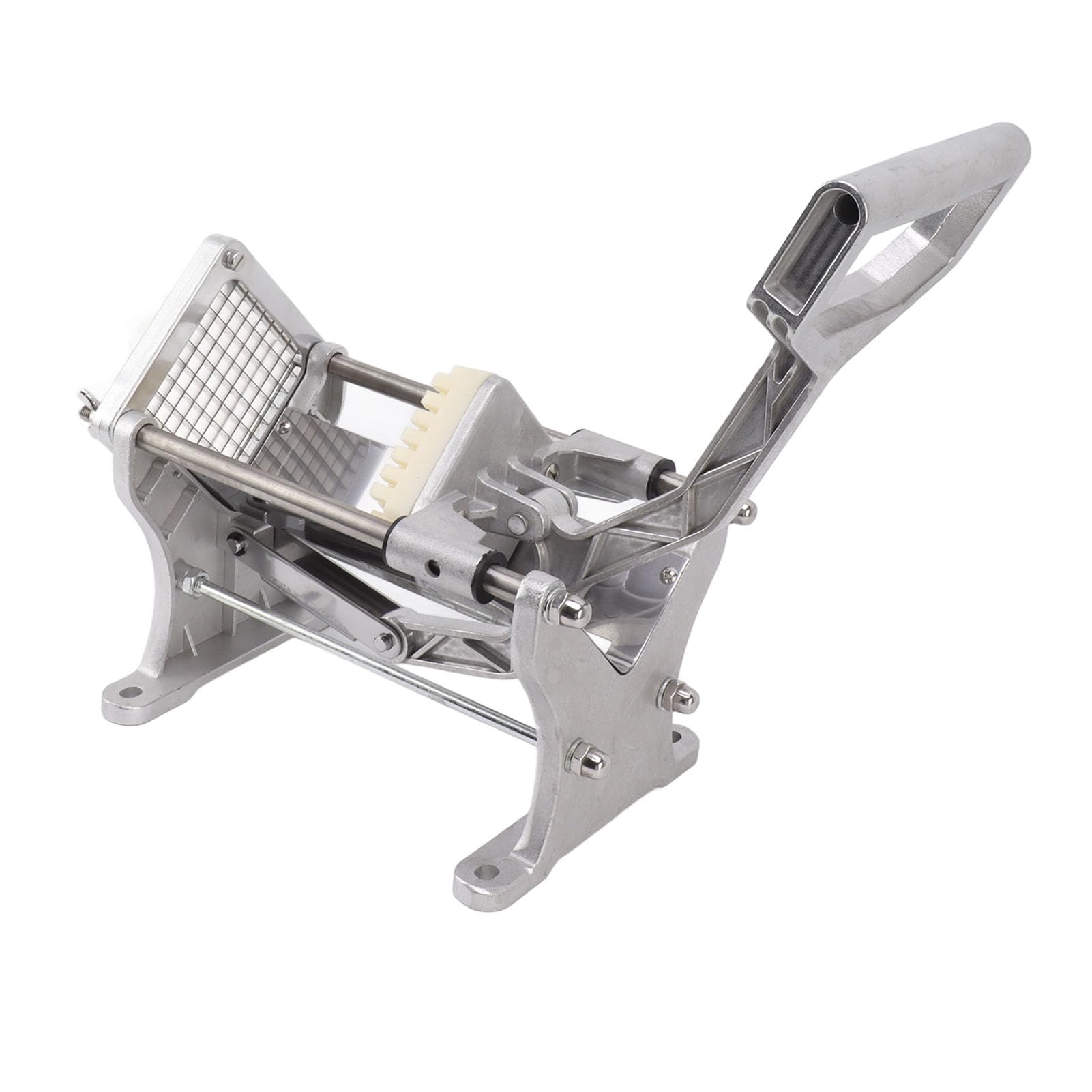 Cortador de Patatas Fritas, Cortador Manual de Patatas de Acero Inoxidable para Uso Doméstico y de Cocina Comercial