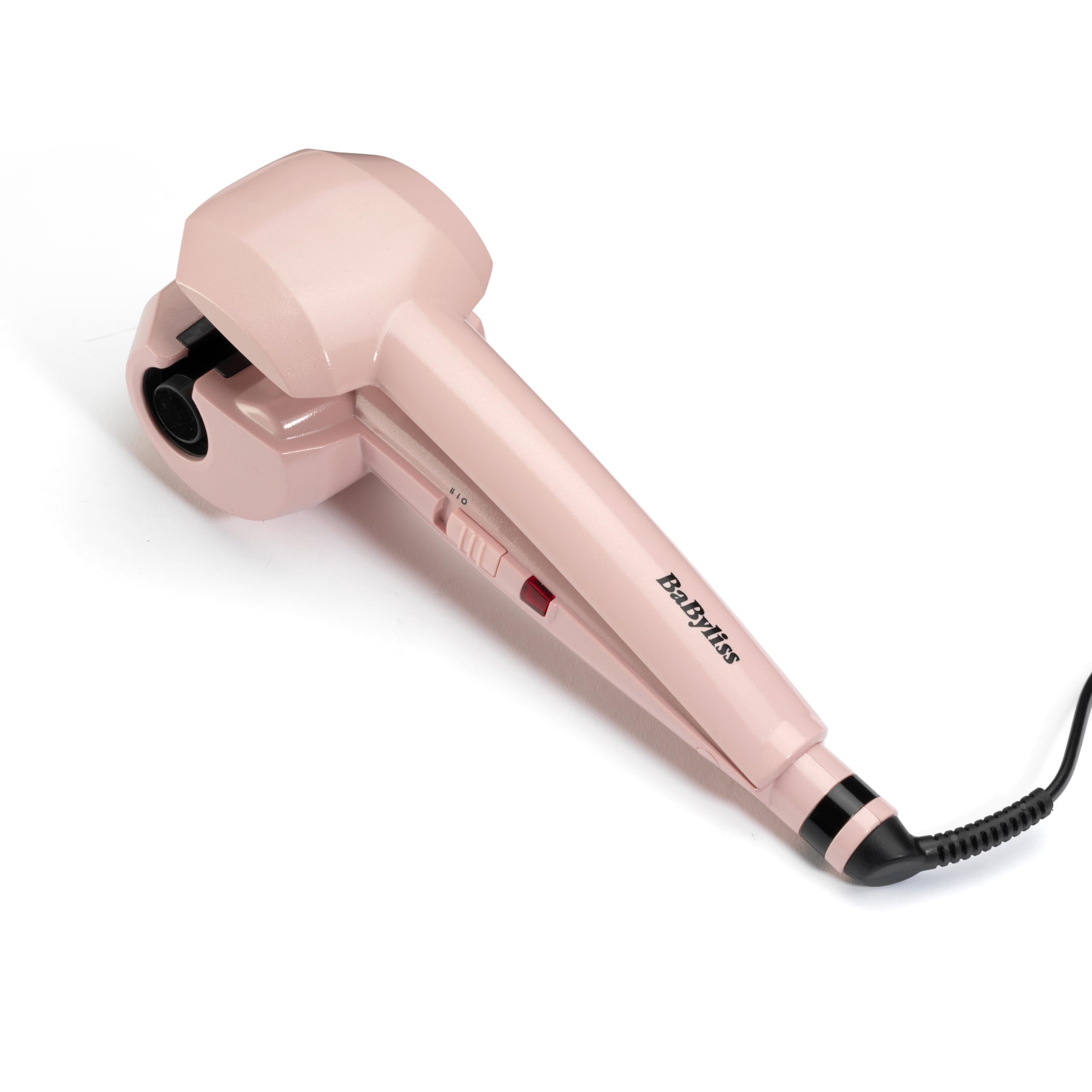 BaByliss Curl Secret Rose Blush - Rizador Automático, Peinados fáciles y rápidos, Rizos duraderos, 2 Ajustes de temperatura, Hasta 205°C, Rosa, 2664PRE