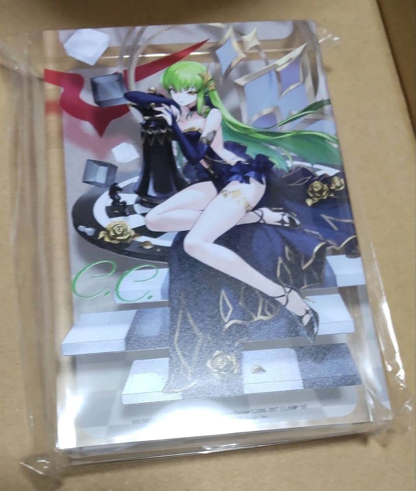 コードギアス　雀魂コラボ　アクリルブロック（C.C.） Amazon.co.jp: コードギアス 反逆のルルーシュ 雀魂コラボ