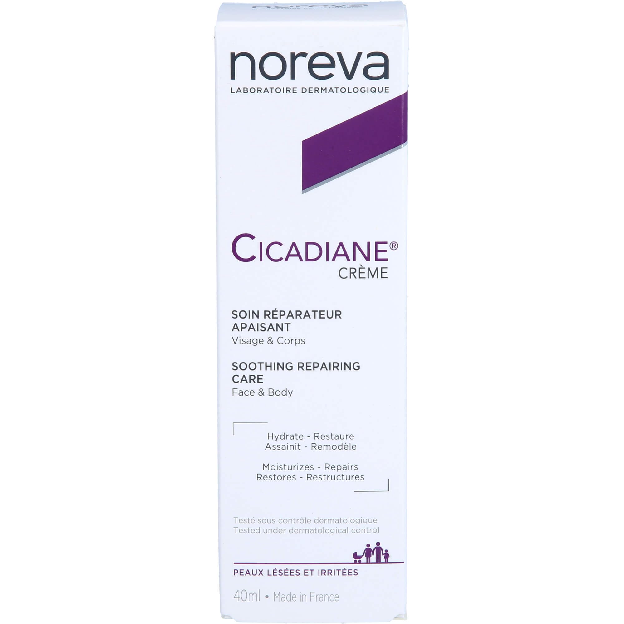 Noreva Cicadiane Soothing Repairing Care SPF50+ 40ml