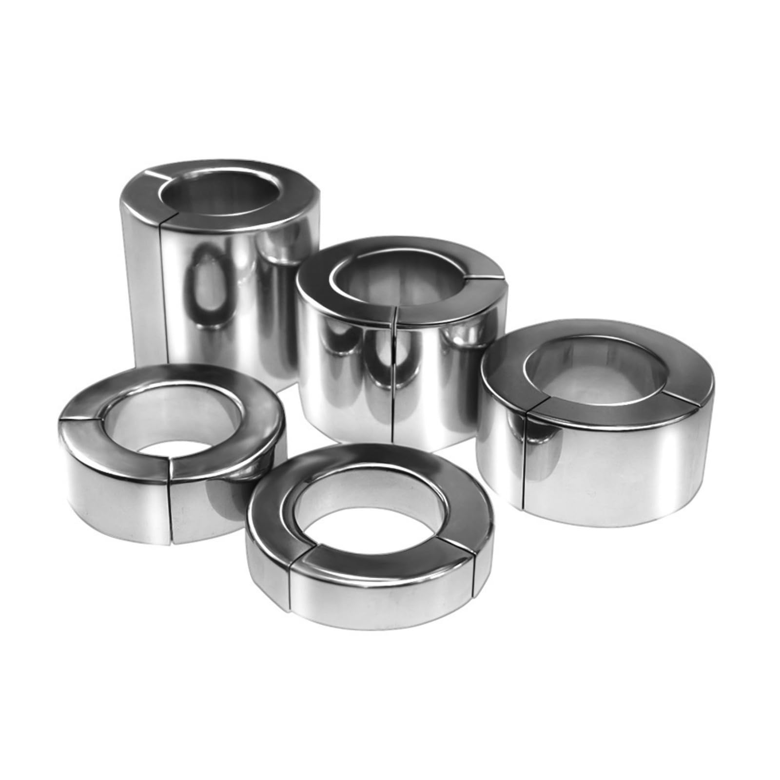 Men's Metal Stainless Steel Weight Training Ring-ukhlF72 (40mm)