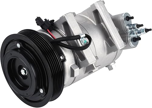 Miniatura 1 de PAROD Compresor de aire acondicionado CO11200C con embrague para Nissan Rogue 2008-2013, Nissan Rogue Select 2014-2015 2.5L L4