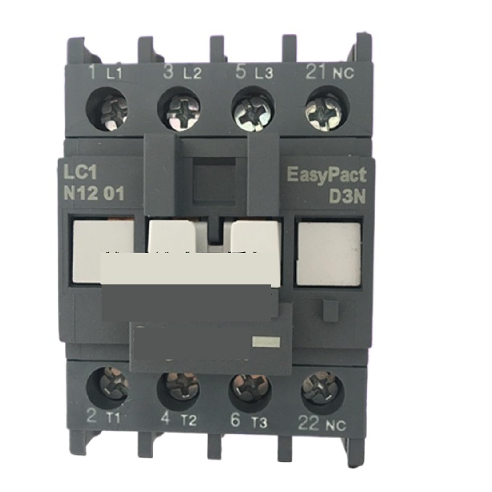 Contacteur CA 12A 1NC pour armoire électrique industrielle LC1N1201F5N