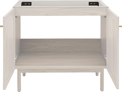 Vista 19 de Swiss Madison Classe - Lavabo de baño de roble de 24 pulgadas incluido