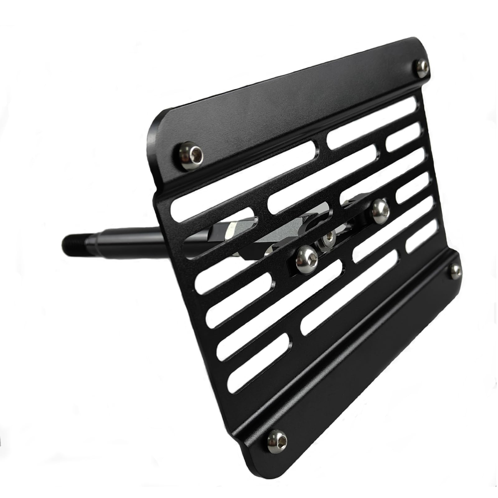 Amazon.com: Front Bumper Tow Hook License Plate Mounting Bracket