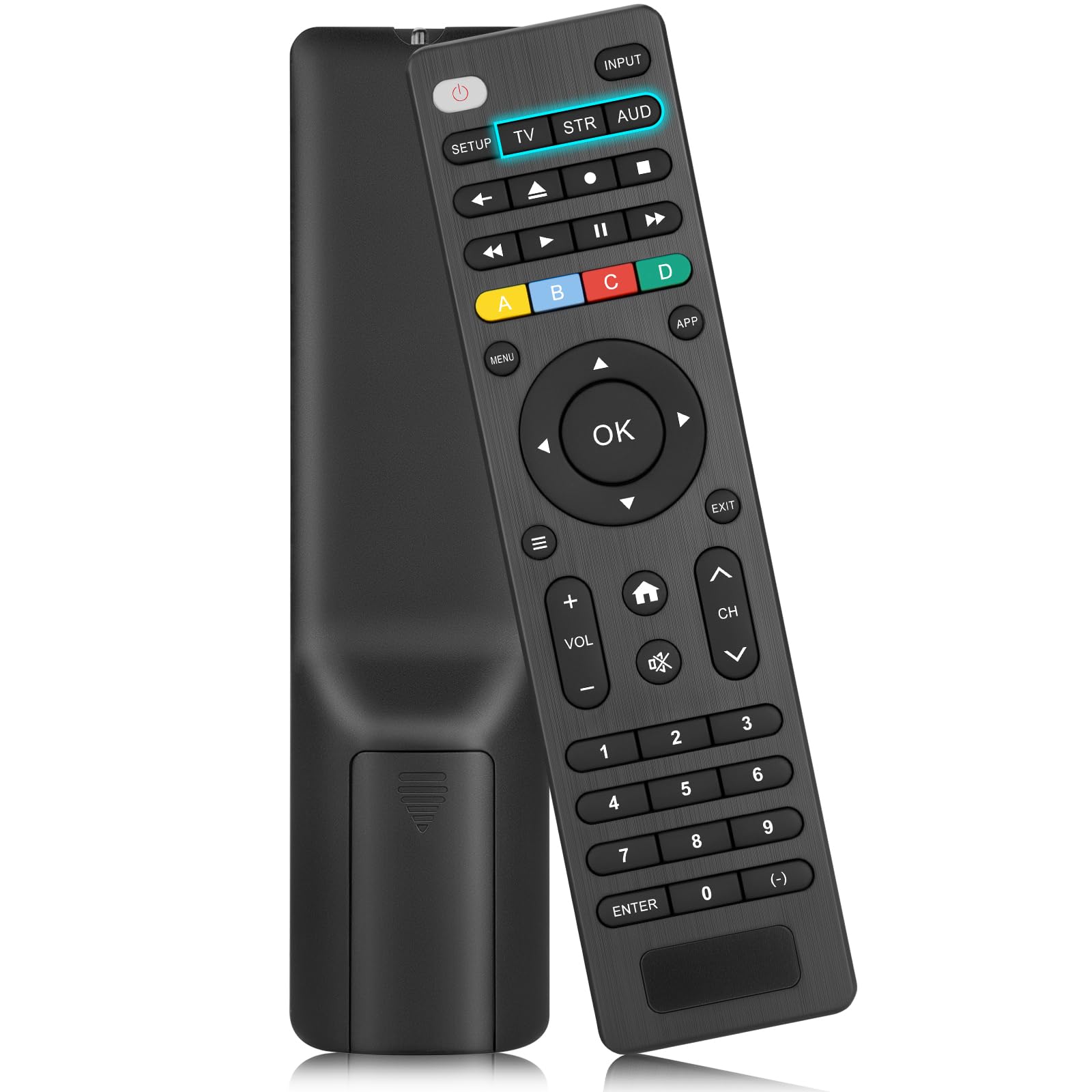 Universal-TV-Remote-Control Compatible with Samsung/LG/Vizio/Hisense/Sony/Philips/Onn/Sharp/RCA/Element/Westinghouse/Sanyo/Emerson TV and More Brand Smart TVsUniversal-TV-Remote-Control Compatible with…