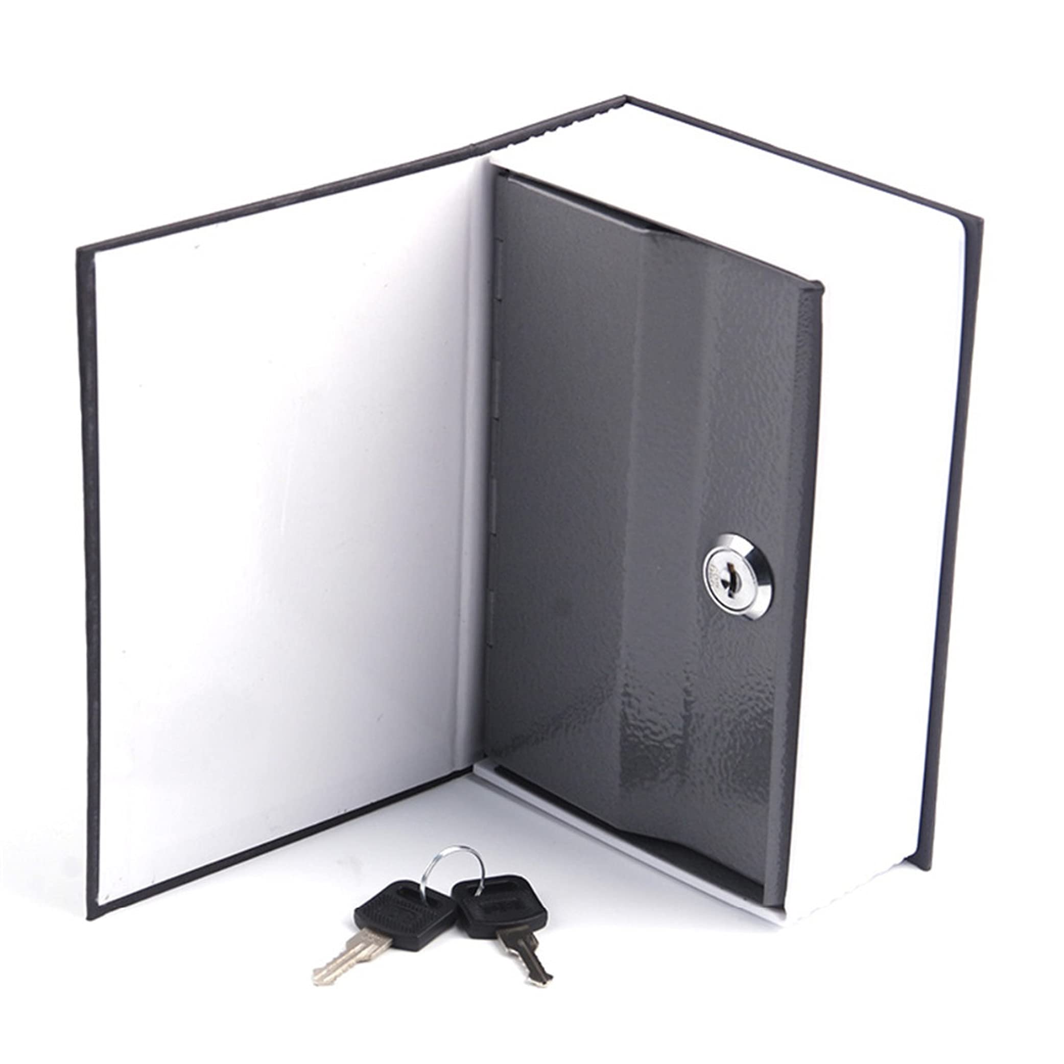 Metal Dictionary Book Safe Vault with Key Lock Hidden Security Locker for Cash Money Jewellery (Multicolor)