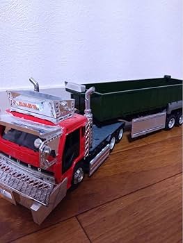 〔希少〕TGS ビジネス 配布 ベヨネッタ トレーラーコレクション 非売品 yonezawa (ヨネザワ) モデルカー 三菱ふそうトレーラー ダイヤ