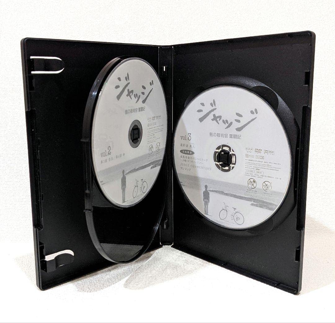 Amazon.co.jp: ジャッジ 島の裁判官 奮闘記 DVD 1＆2 全6巻セット 西島 