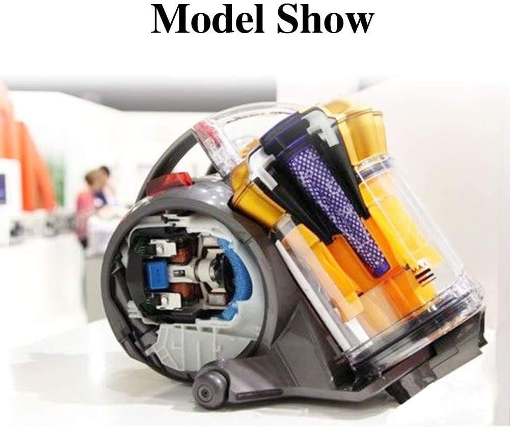 Filter Dyson Compitable Fits DC58 DC59 DC61 DC62 V6 V7 V8 Animal Vacuum Cleaner Washable Pre Motor Stick Replacement - Pack of 2