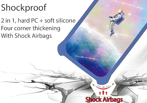 Miniatura 2 de Funda para Xiaomi Redmi Note 10s compatible con Xiaomi Redmi Note 10s Funda de teléfono [con protector de pantalla de vidrio templado] [PC + TPU 2