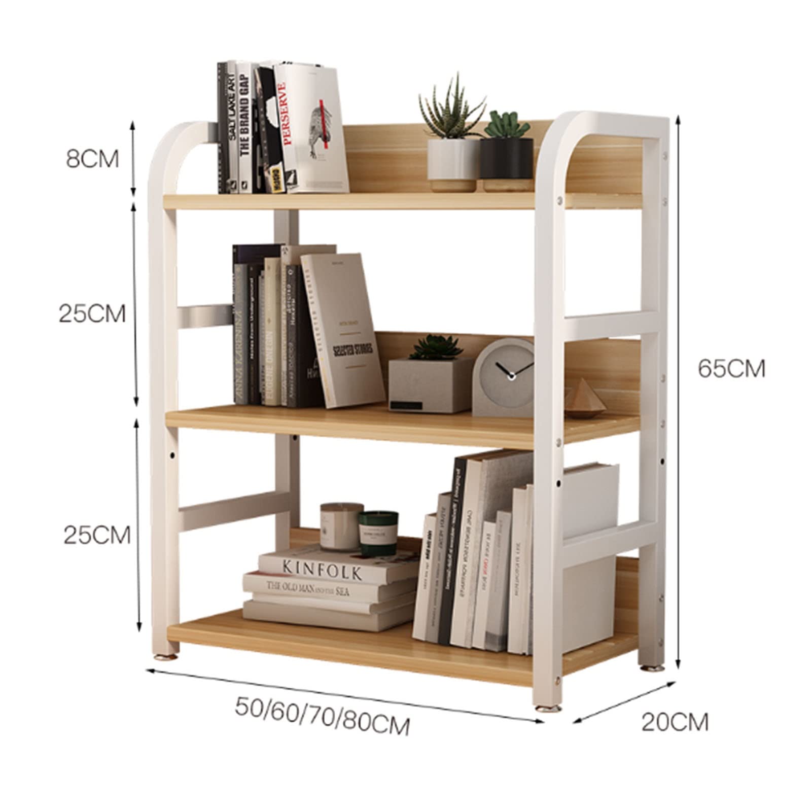 Ymesiyou 3 Tier Corner Shelf Stand, 28 Inch Rustic Industrial Corner Bookshelf, Storage Standing Shelf Unit, Plant Stand, Short Corner Table For Small Spaces In Living Room,Bedroom,Home Office - View #7